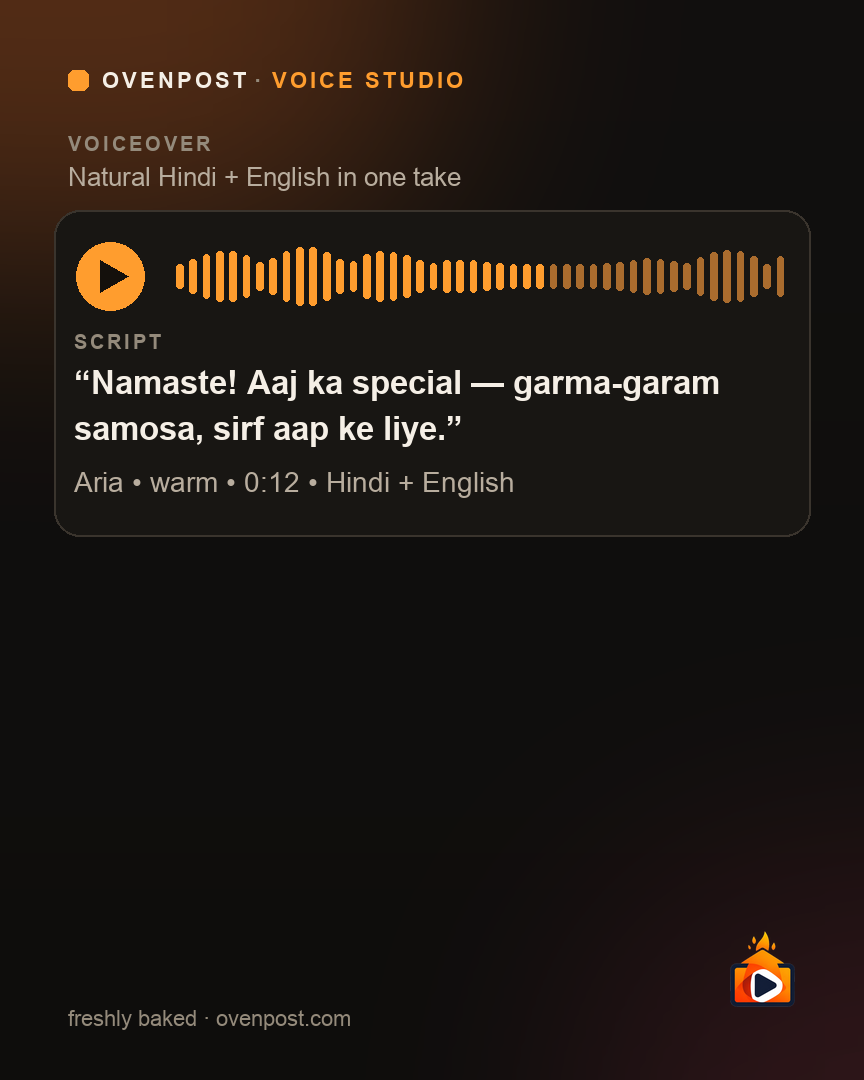 Hinglish voice-note sample